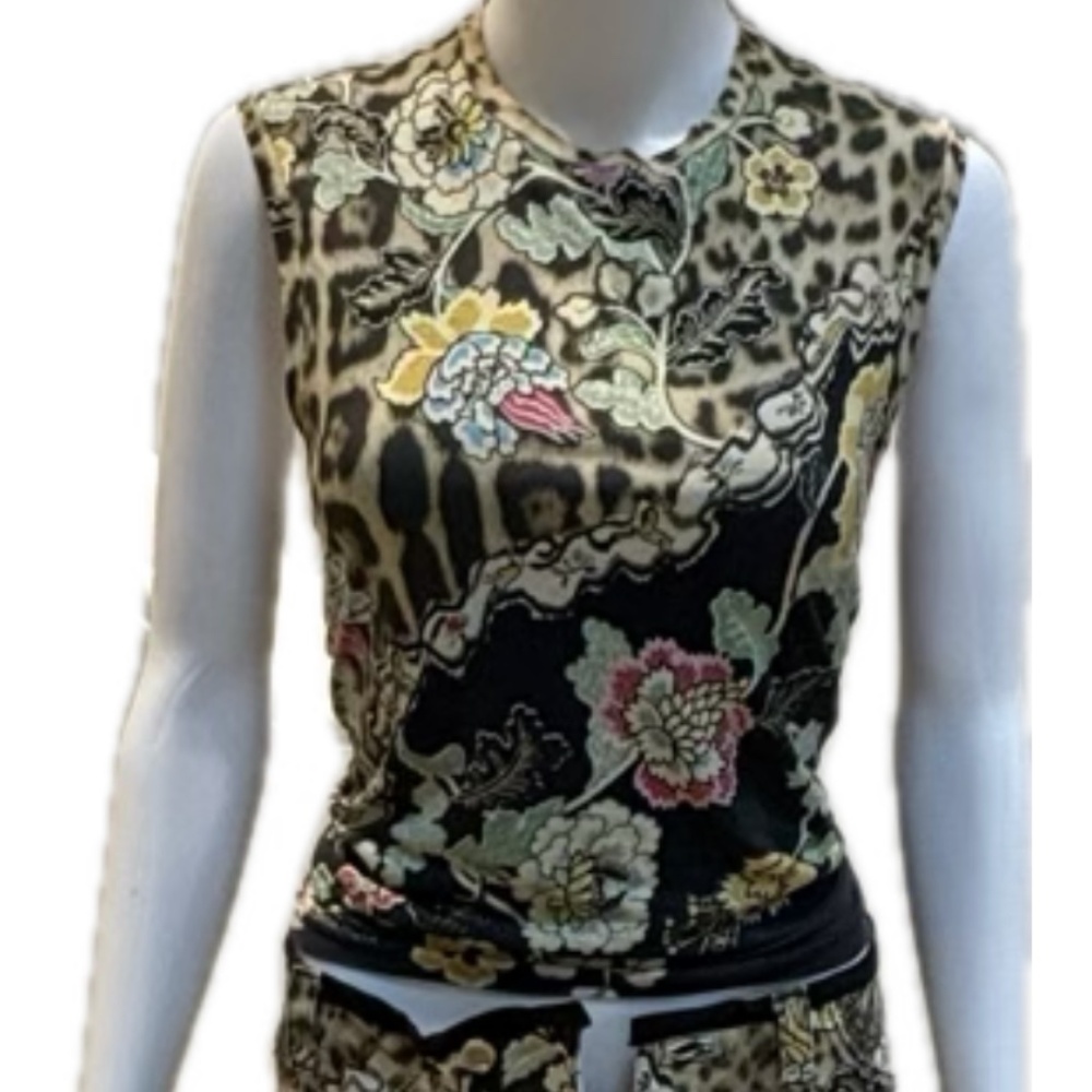 Roberto Cavalli Aquamarine Denim set